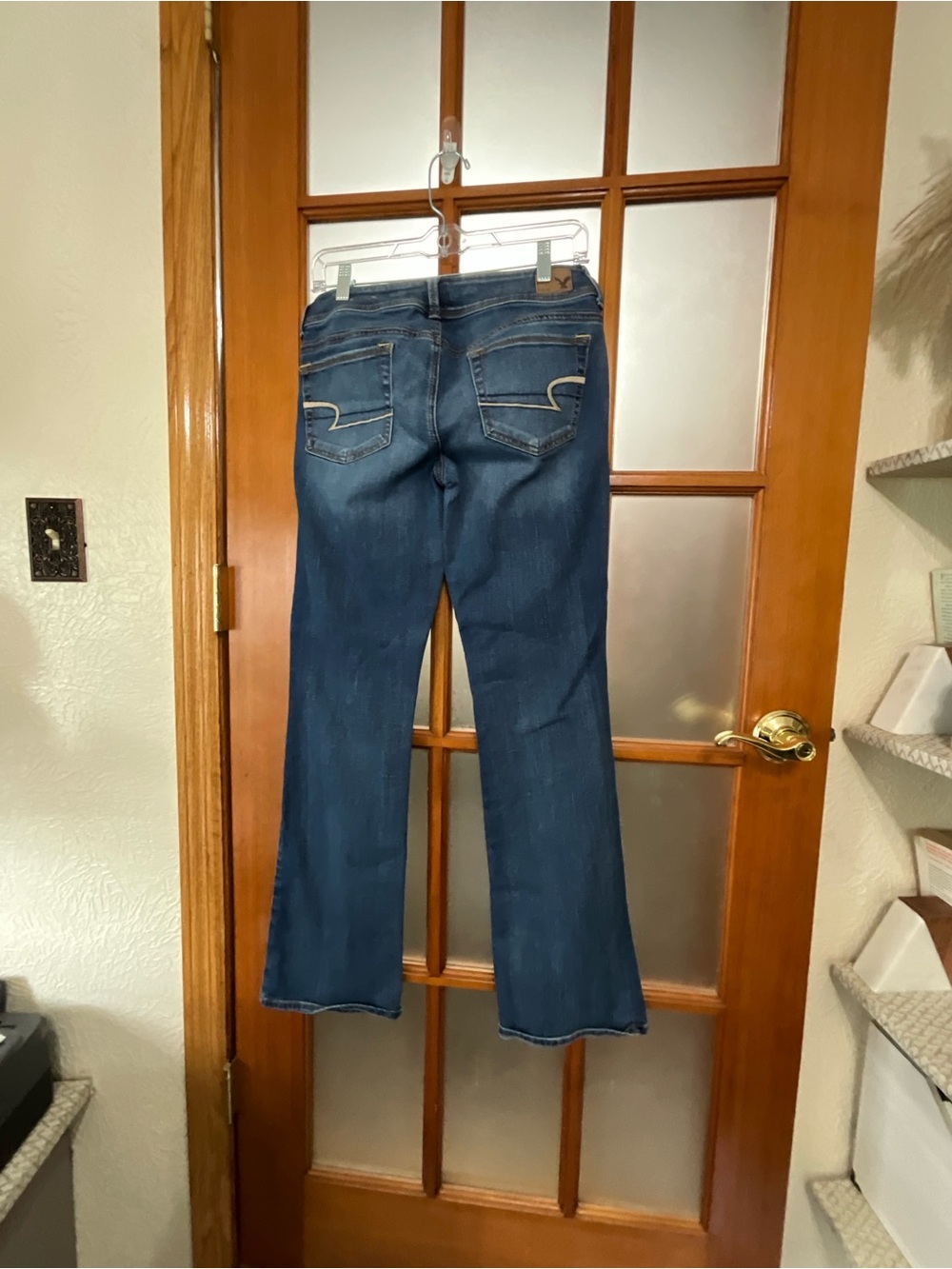 American Eagle Outfitters Women's Blue Kickboot Jeans 8